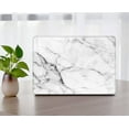 thumbnail image 3 of KSK KAISHEK Only for New MacBook Air 13 inchs Case 2022/2021/2020/2019/2018 Released Model A2337 m1&A2179&A1932, Plastic Hard Shell Case Cover + Black Keyboard Cover, Marble 28, 3 of 5