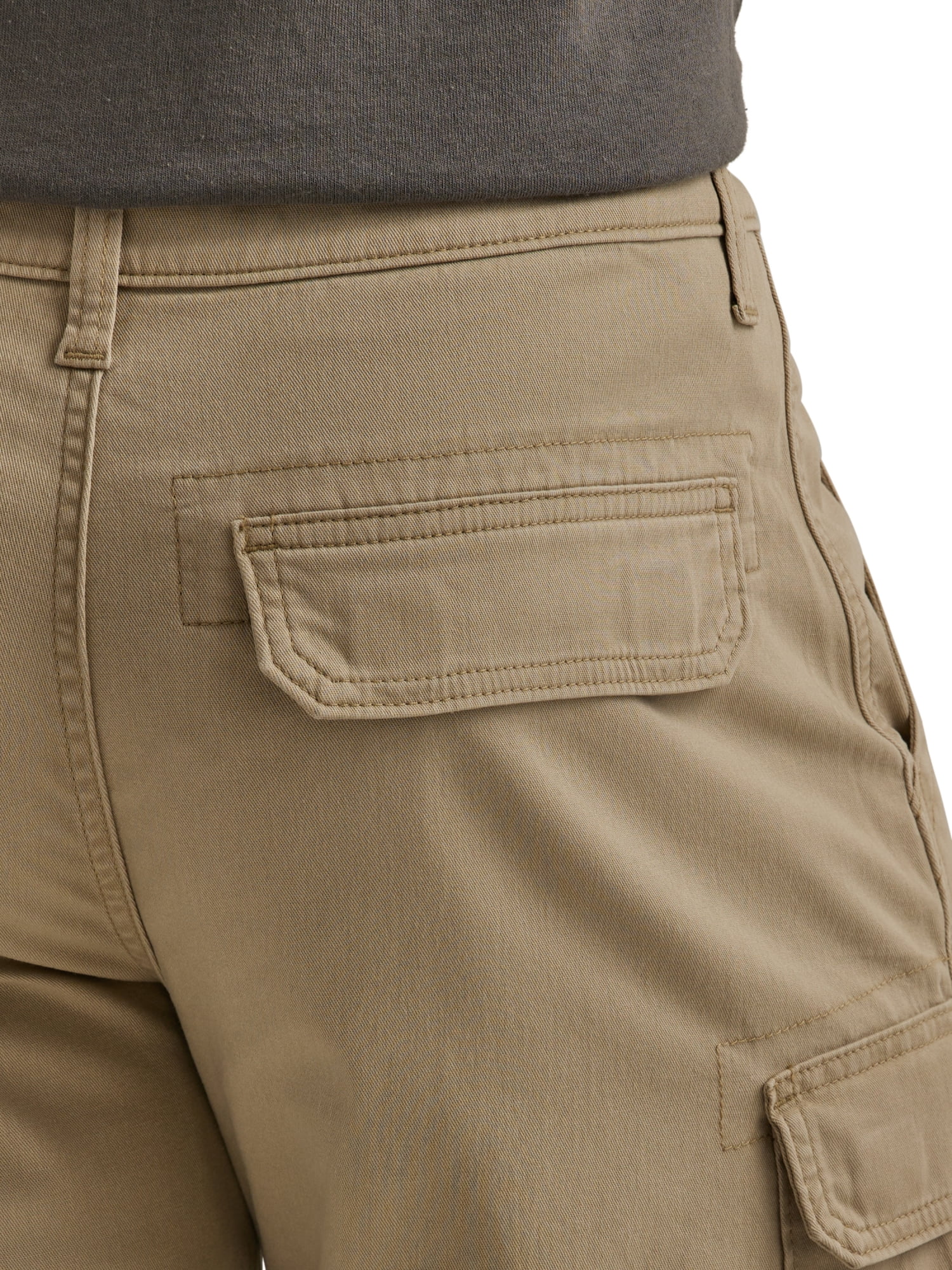 Wrangler Men's and Big Men's Multi-Pocket Cargo Short with Stretch, Sizes 30-50