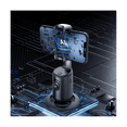 thumbnail image 3 of Estabilizador de cardán con seguimiento facial automático para teléfono, rotación de 360°, trípode de mano para escritorio para transmisión en vivo -A, 3 of 8
