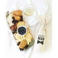thumbnail image 3 of Best Man Cotton Canvas Wine Bag, 3 of 4