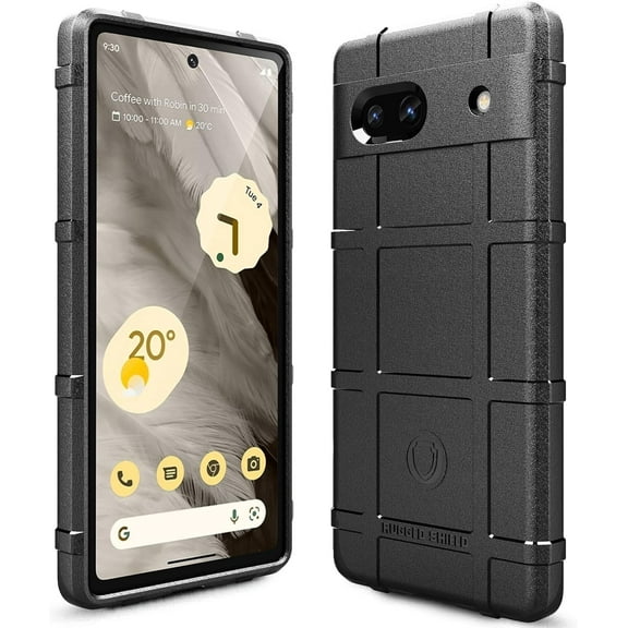 Pixel 7A Case Google 7A Case Heavy Duty Shock Absorption Phone Cases Impact Resistant Protective Cover for Google Pixel 7A(New Black)