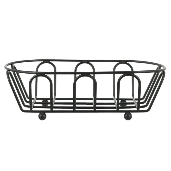 Monyance Food Serving Basket Stainless Steel Fruit Basket for Countertop Storage(7.28X3.98X2.24Inches)
