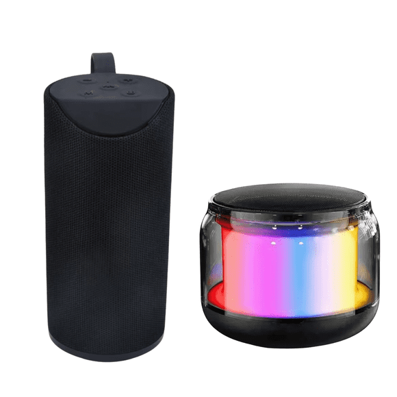 Combo bocinas bluetooth con radio FM Negro