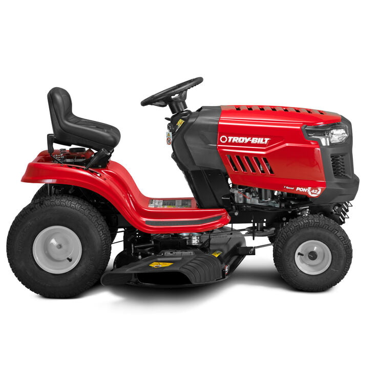 Buy Troy Bilt Tb42 42 In Riding Lawn Mower With 420cc Ohv Engine