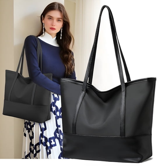 GASTROPOD 2026 New Vintage Genuine Leather Tote Bag Handbag Shopper Purse Shoulder Bag Tote Bag Vegan Leather Casual Zipper Work Bag Weekender for Women Oversize Shoulder Travel Purse