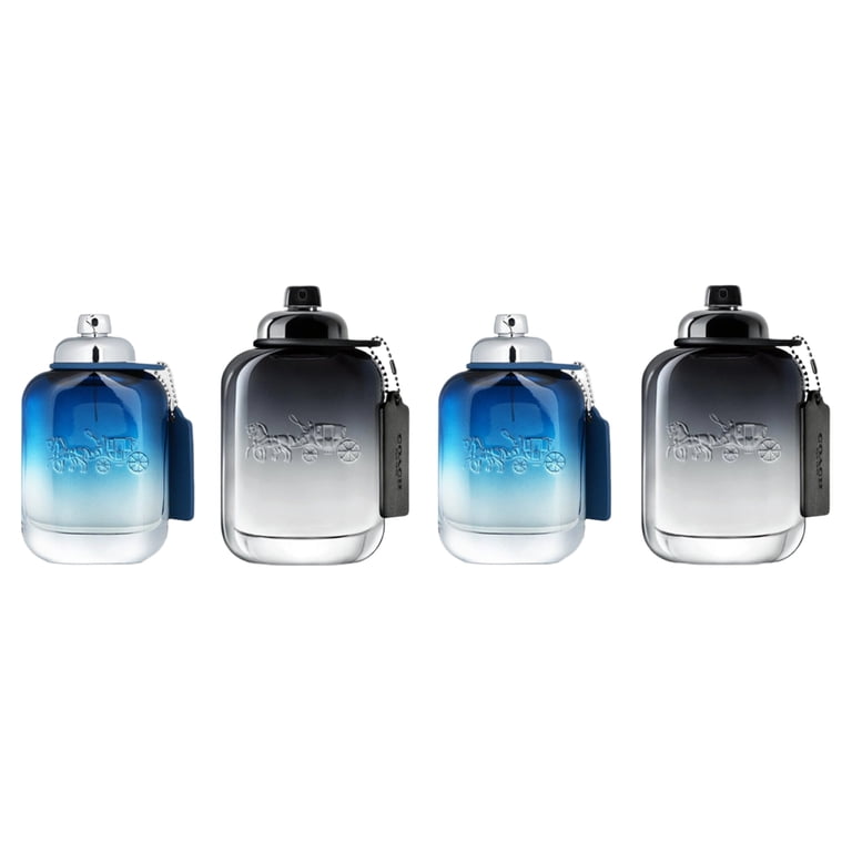 Coach 4-Piece Fragrance Gift Set for Men, Eau de Toilette