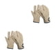 thumbnail image 1 of Soidarity 1 par de guantes para barbacoa con aislamiento térmico, guantes para asar a la fogata, protectores para el trabajo de cocina, suministros de Caqui 2piezas Soidarity CBP164072, 1 of 6