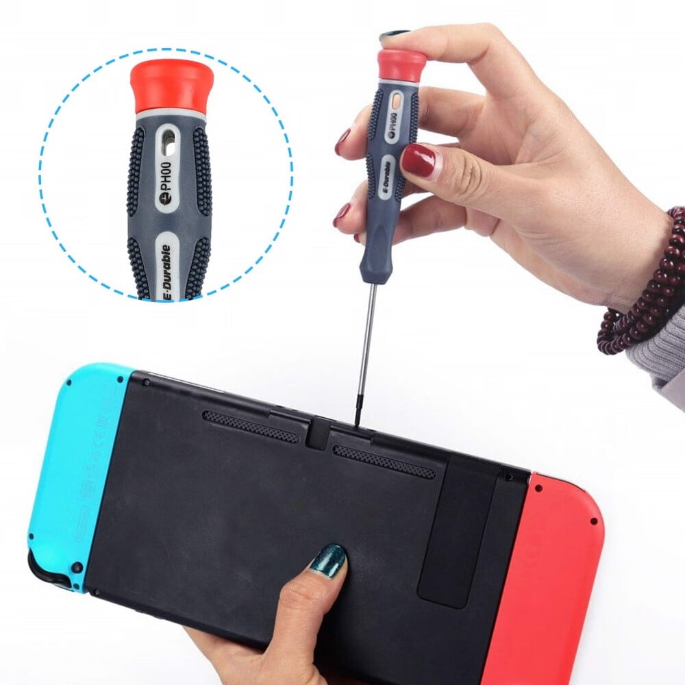 Triwing Screwdriver for Nintendo Switch Screwdriver Kit,Tri Wing Magnetic Tip Screwdriver Repair Tool Set,PH00 Y0 Y00 Cross Wing Precision Screw Driver Compatible with NS Switch Controller