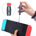 thumbnail image 4 of Triwing Screwdriver for Nintendo Switch Screwdriver Kit,Tri Wing Magnetic Tip Screwdriver Repair Tool Set,PH00 Y0 Y00 Cross Wing Precision Screw Driver Compatible with NS Switch Controller, 4 of 7
