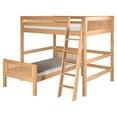 thumbnail image 2 of Camaflexi Full Over Twin Loft Bed - L Shape - Mission Headboard - Multiple Finishes, 2 of 4