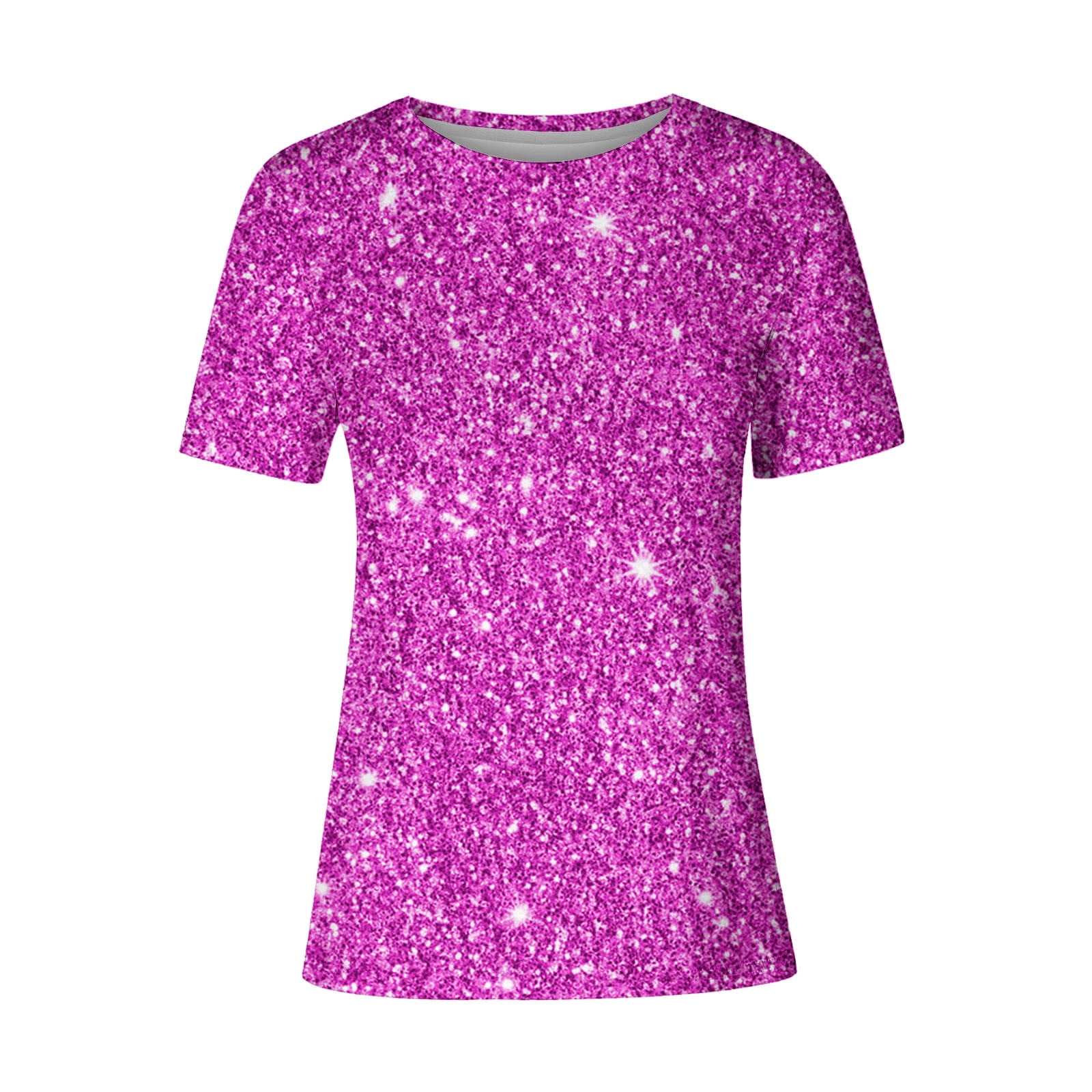 purple sparkly tops