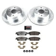 thumbnail image 3 of PowerStop Rear Z36 Truck & Tow Carbon-Fiber Ceramic Brake Pad and Drilled and Slotted Rotor Kit Fits: CADILLAC CHEVROLET GMC Select Models K2083-36, 3 of 9