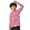Z11-Pink-mkosplrt kids summer tops, variant on MKOSPLRT Kids UV Protection Shirt UPF50 Long Sleeve Print Hoodie with Thumbholes Cool Comfortable for Hot Summer Days 5-15 Years Navy 15-16 Years