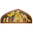 thumbnail image 1 of Color Water Wood-fired Handmade Decoration Table Puzzle Home Decor, 1 of 6
