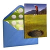 Papyrus Greeting Card, 5" x 7", Golf Ball