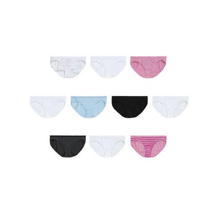 Hanes Women's cotton bikini panties 10 pack