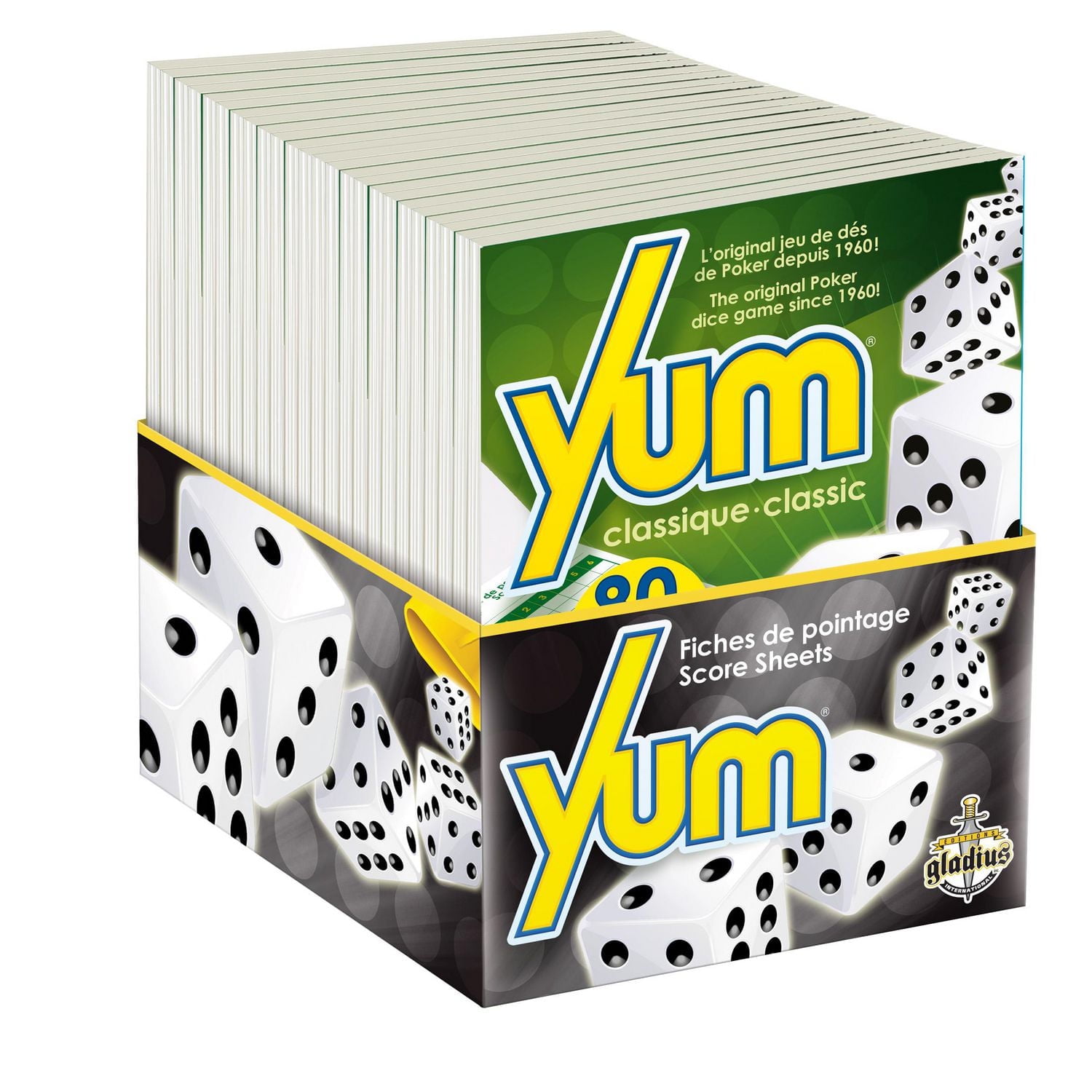 Editions Gladius Yum Classic Score Sheet Pad, For your Yum Classic, 80 sheets