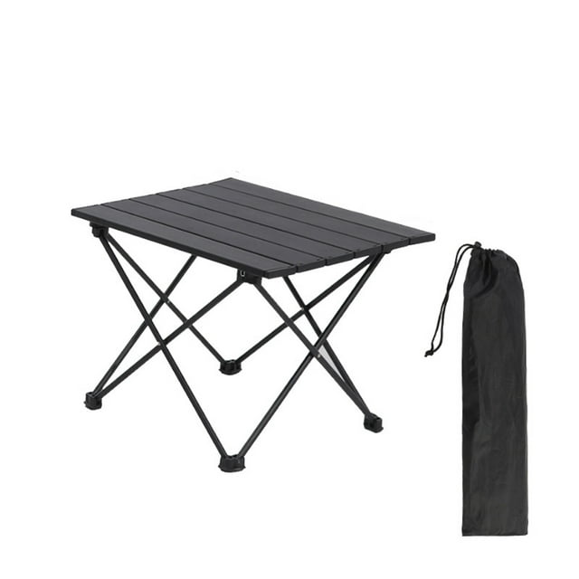 Table Pliante Portable en Alliage d'Aluminium pour Camping, Table Multifonctionnelle Légère, Table de Pique-Nique Extérieure, Table de Pêche, Table de Barbecue