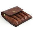 thumbnail image 5 of TOURBON  Hunting Leather CartridgesCarry  Wallet Pouch  5 Loops Brown-1 Count, 5 of 8