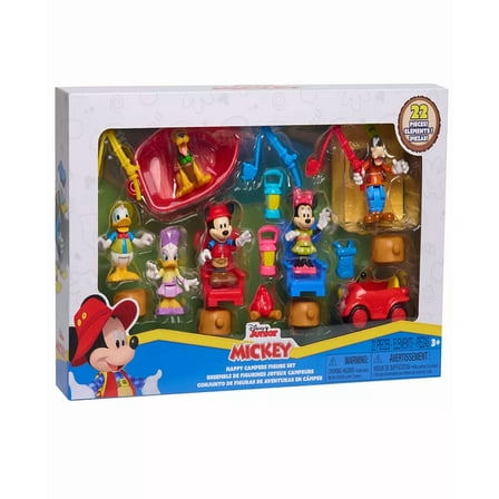 Disney Mickey Mouse Happy Campers Figure Set