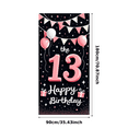 thumbnail image 2 of Decorative Design Birthday Party Banner Stunning 13 Colorful Theme Banner for Teenage Party Festive Event Indoor Use, 2 of 9