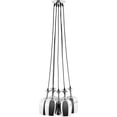 thumbnail image 5 of Goodwill Metal Chandelier in Silver, 5 of 5