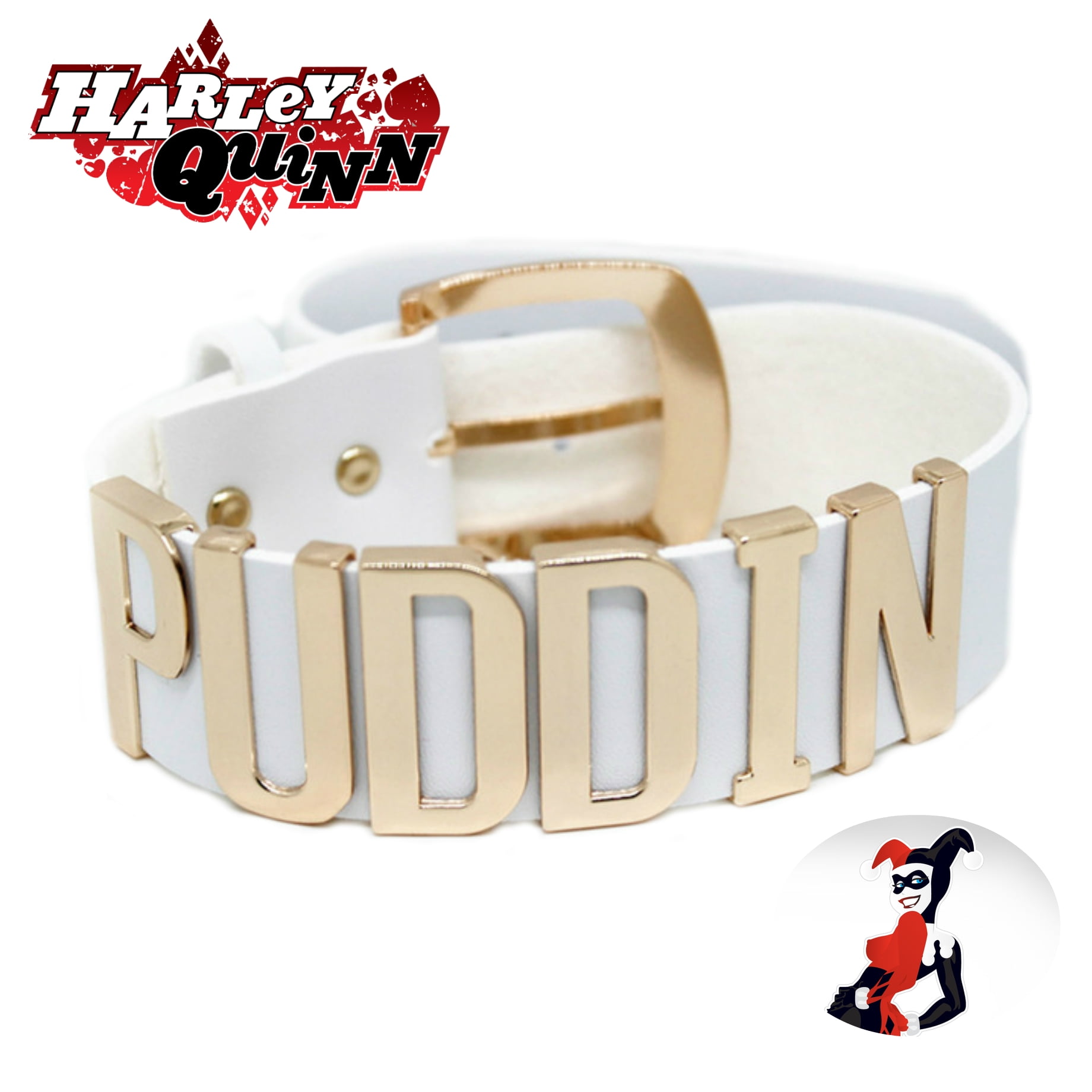 Productiecentrum hobby Componist DC Comics Harley Quinn Choker Necklace - Puddin - Movies TV Series Cosplay  Jewelry by Superheroes - Walmart.com