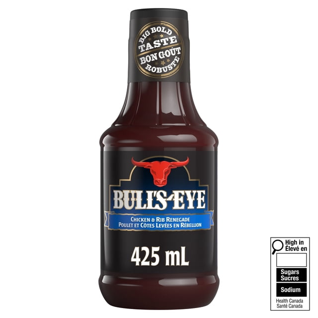 Bull's-Eye Chicken & Rib Renegade BBQ Sauce, 425mL