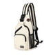 thumbnail image 1 of Sywqhk Mochila Grande De Viaje De Tela Oxford Para Mujer A La Moda (Blanco) Sywqhk Para estrenar, 1 of 9