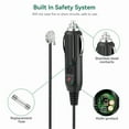 thumbnail image 2 of FITE ON Car Charger Power Cord Adapter Compatible with Uniden DFR8 DFR9 Detector, 2 of 5