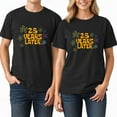 thumbnail image 2 of 25 Years Later Card Meme T-Shirt – Vintage Humor Anniversary Theme – 25th Birthday or Celebration, 2 of 5