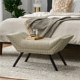 thumbnail image 3 of Marriott Ottoman Ottoman Bench Spares No Expense When It Comes To Its Finishing Details, 3 of 9