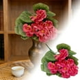 thumbnail image 2 of TIELUTT 1PC DIY Decorative Vase Suitable for Indoor Use for Indoor Flowers and Vase Rose Silk Roses Flowers Christmas Bouquet Flowers Hydrangeas Flowers, 2 of 5