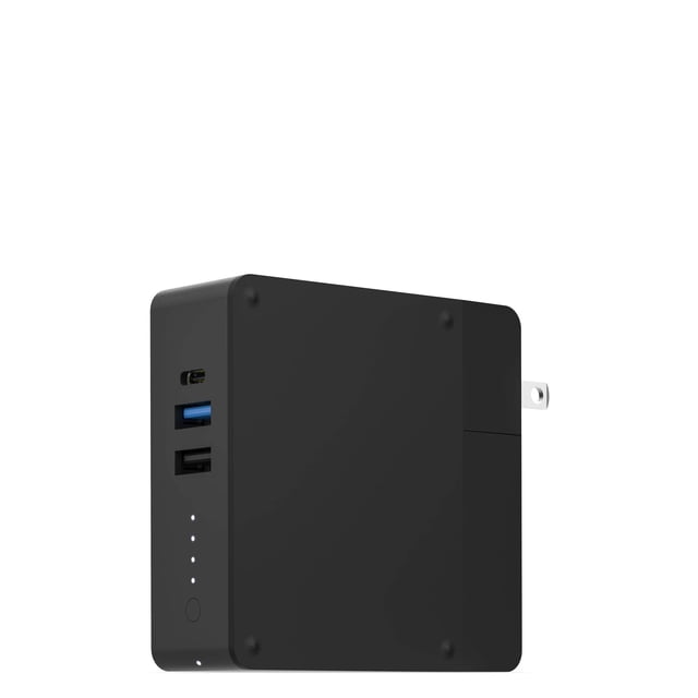 Hub de batería portátil mophie powerstation hub negro