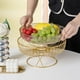 thumbnail image 1 of Utensilios de cocina, utensilios de cocina, frutero, frutero con pedestal, bandeja de fruta decorada para encimera y mesa de comedor, cuencos con base para fiestas de té, panero y ensaladera con frute, 1 of 7
