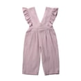 thumbnail image 4 of Vêtements Sans Manches pour Bébé Fille, Combinaison à Volants, Tenue de Jeu, 4 of 5