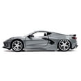 thumbnail image 4 of 2020 Chevrolet Corvette Stingray C8 Dark Gray Metallic "Hyper-Spec" Series 1/24 Diecast Model Car by Jada, 4 of 4