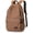 Khaki, variant on 21L Canvas Anti-Theft Laptop Backpack with USB Charging Port, Fits 15.6-Inch Laptop, Black