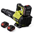 thumbnail image 1 of Soplador de hojas Cub Tik inalámbrico, 580 CFM, 160 MPH, 2 x 4 Ah, con cargador, 1 of 8
