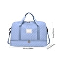thumbnail image 3 of MTBLYS Bolsa de viaje de gran capacidad con compartimentos separados para artículos secos y mojados | Bolso bandolera para negocios|gimnasio o para mujer | Correa de hombro desmontable, 3 of 6