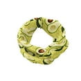 thumbnail image 3 of Avocado Headband, Cartoon Ripe Avocados in Slices with Pattern Raw Tropical Fruit, Elastic and Soft Women's Bandana for Sports and Everyday Use, Green Brown, by Ambesonne, 3 of 3