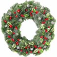 thumbnail image 4 of Bayas artificiales rojas 10 mm Acebo de Navidad para decoraciones de árboles de Navidad Garland Crafts 100pcs H esquí esquí Gafas de esquí, 4 of 5