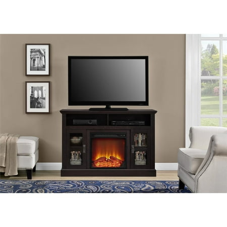 Ameriwood Home Chicago Electric Fireplace TV Console for TVs up to a 50