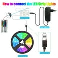 thumbnail image 5 of LED Strip Lights 16.4-100ft RGB Led Room Lights 5050 Led Tape Lights Color Changing, 5 of 8