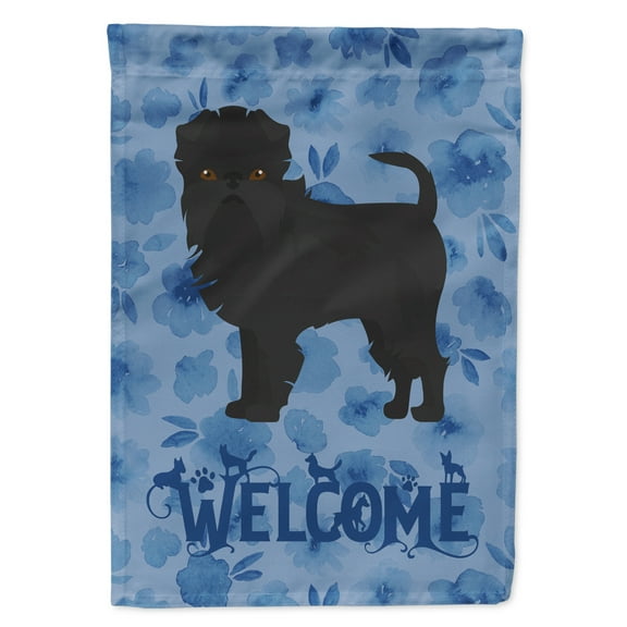 Carolines Treasures CK5963CHF Affenpinscher 2 Welcome Flag Canvas House Size Large multicolor
