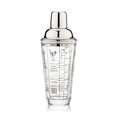 thumbnail image 2 of True Glass Cocktail Shaker with Recipes, Glass Shaker Bottle for Cocktails Drink Shaker, Clear Cocktail Shaker with Measurements Cocktail Maker, 13.5oz, 2 of 4