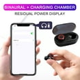 thumbnail image 2 of Noise Cancelling Wireless Earbuds,6 Mics ENC Clear Call, IPX8 Waterproof, in Ear Bluetooth 5.3 Headphones Stereo Bass Ear Buds 59H Playtime with LED Display 32 EQs via APP, 2 of 9