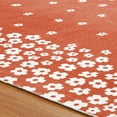 thumbnail image 3 of Superior Wildflower Floral Boho Indoor Area Rug, Coral, 8' x 10', 3 of 4