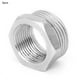 thumbnail image 5 of Adaptador reductor roscado de acero inoxidable, 1 pulgada NPT macho a 3/4 pulgada NPT hembra, accesorios de tubería, 5 of 13