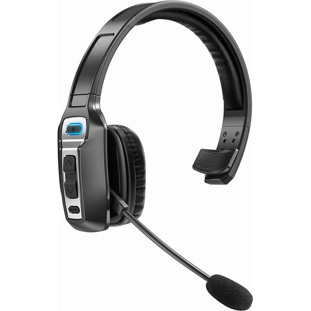Auricular Bluetooth Sarevile Trucker V5.2 Inalámbrico con Micrófono Negro